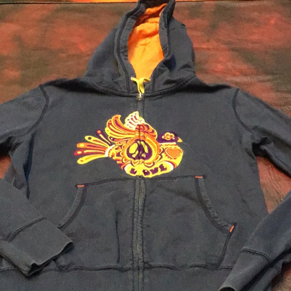 Vintage Y2K Lucky Brand embroidered sweatshirt